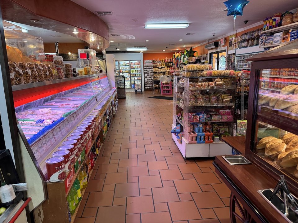 Casual interior with counter service and seating
