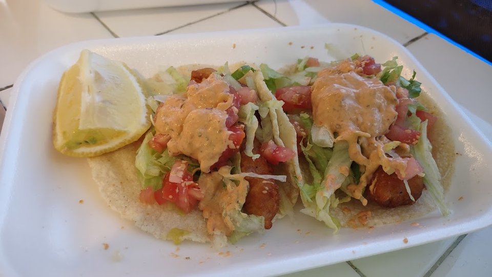 Shrimp Taco Taco De Camaron