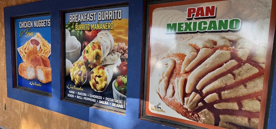 Close-up of a restaurant menu sheet